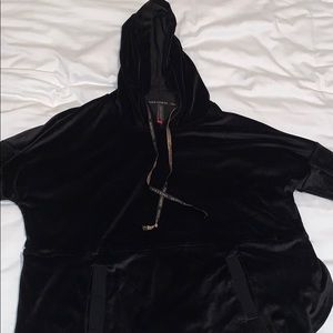 Vince Camuto velour hoodie